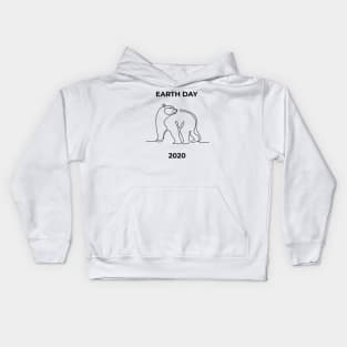 Earth Day 2020 Kids Hoodie